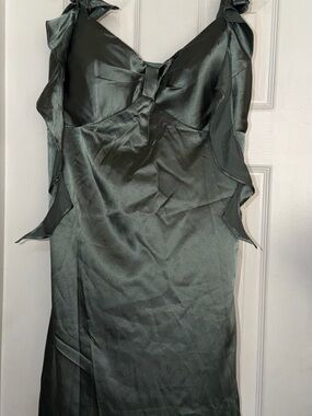 Women’s Satin Slip Dress, Size 12